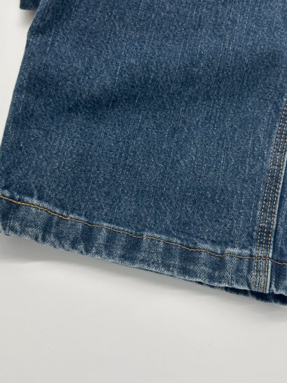 VINTAGE Baggy Jeans Mens 34x30 Blue Carpenter Wide Leg Loose Skater Faded Glory - Picture 5 of 10